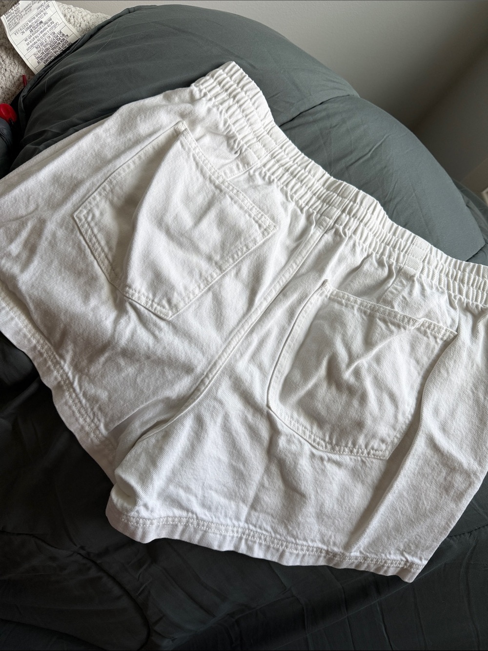 Universal Thread White High-Rise Drawstring Shorts - Picture 5 of 5